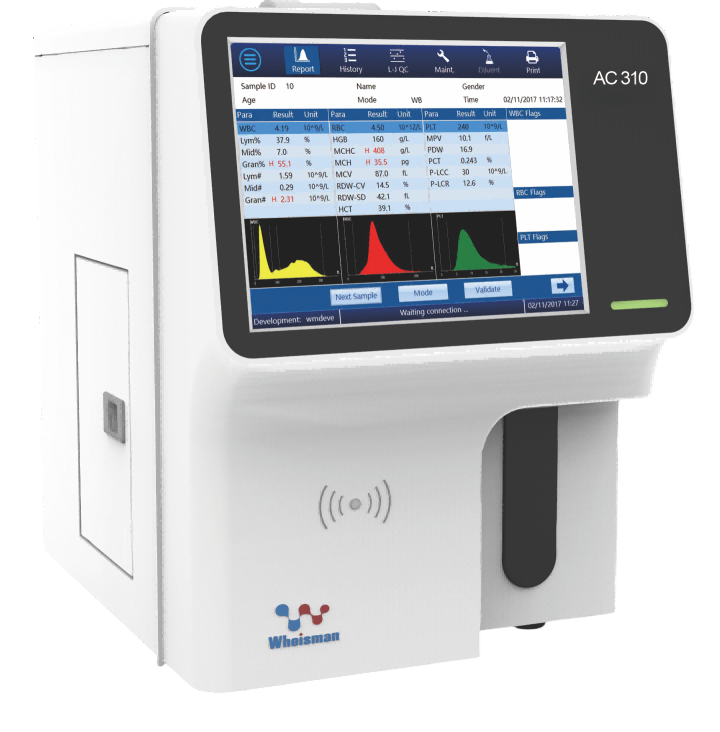 Analizador Hematológico AC310 – Lifotronic