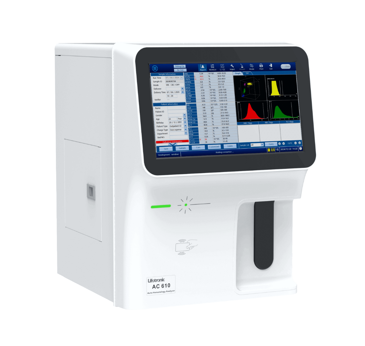 Analizador Hematológico AC610 – Lifotronic