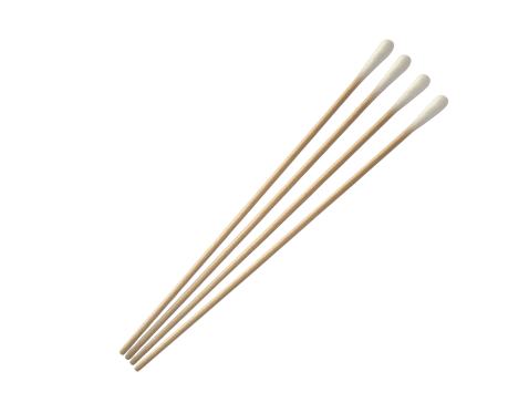 Aplicadores de Algodón 150 mm, No Estériles – Paquete con 100 Piezas