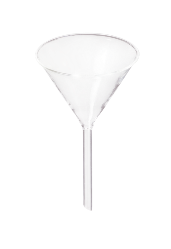Embudo Cónico de Tallo Corto - Glassco