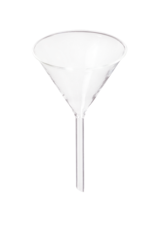 Embudo Cónico de Tallo Corto - Glassco