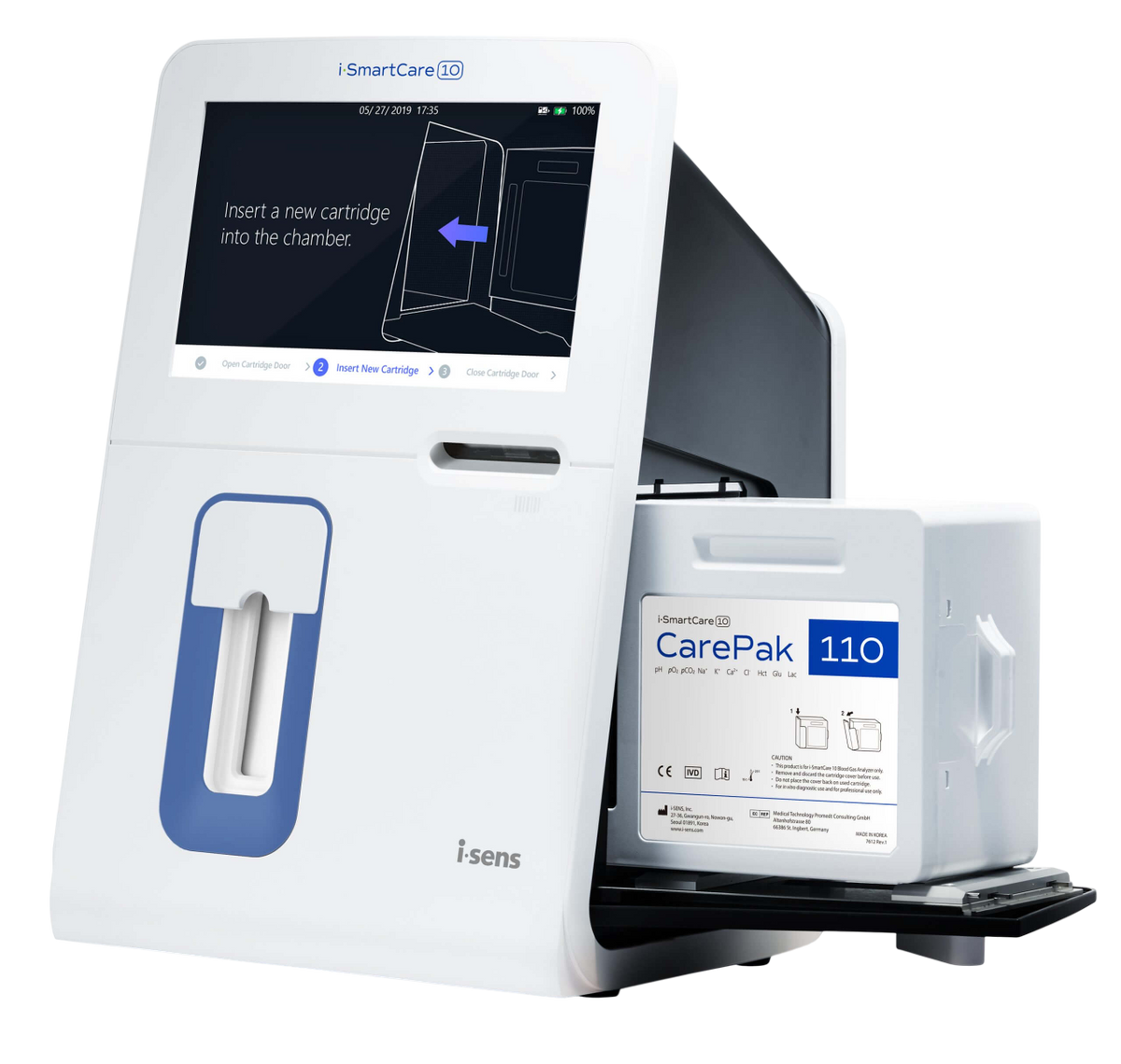 Analizador de Gases en Sangre i-SmartCare 10