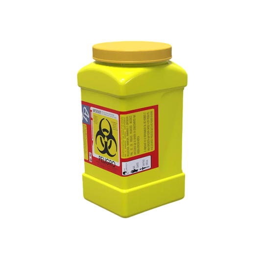 Recolector Hermético Amarillo para Líquidos Patológicos 3.0 Lts