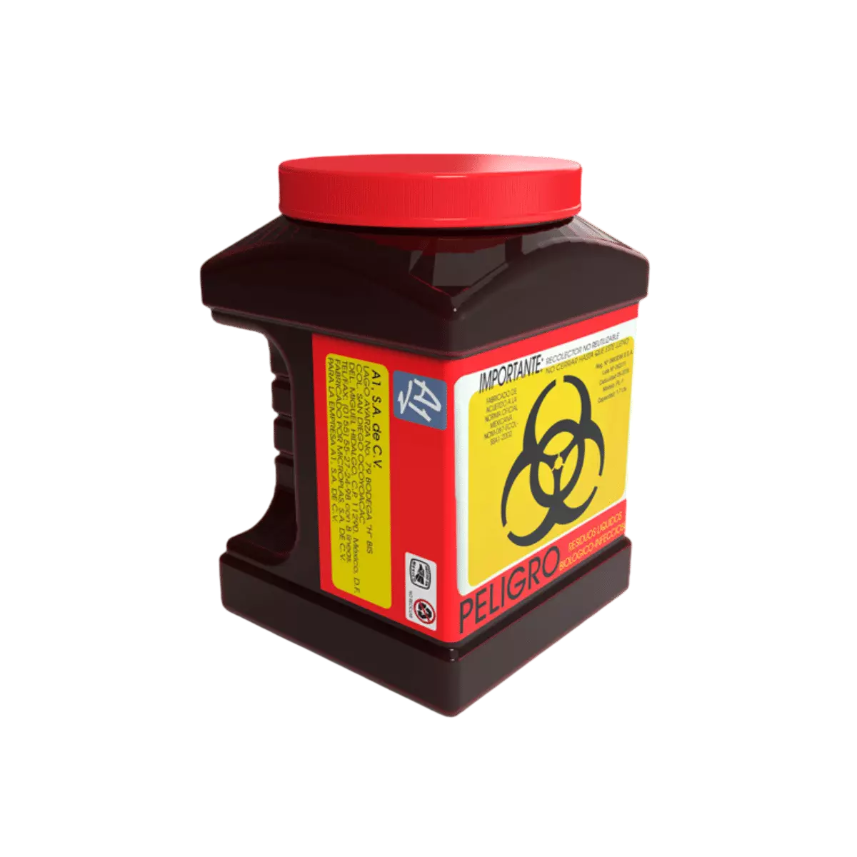 Recolector Hermético de Líquidos RPBI 1.7 Lts