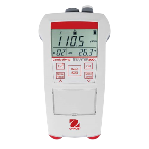 Medidor de Conductividad Portátil OHAUS Starter 300C