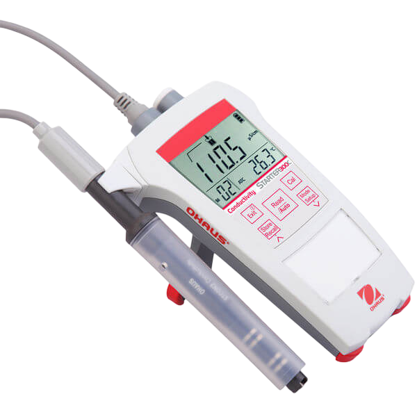 Medidor de Conductividad Portátil OHAUS Starter 300C