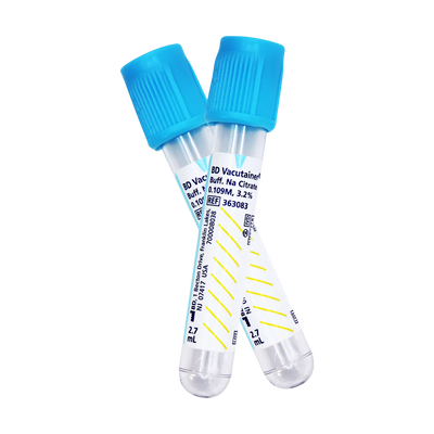 Tubo de Plástico BD Vacutainer® Tapón Azul