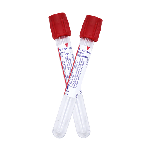 Tubo de Plástico BD Vacutainer® Tapón Rojo