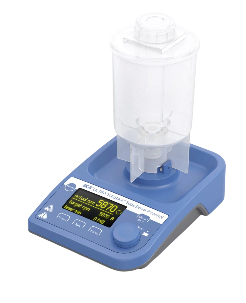 Homogeneizador ULTRA-TURRAX® Tube Drive P control – IKA