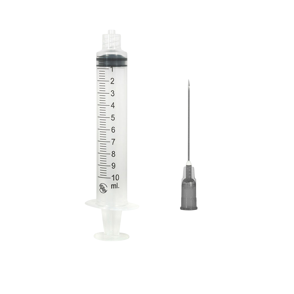 Jeringas Estériles y Desechables DL con Aguja 22G x 32mm