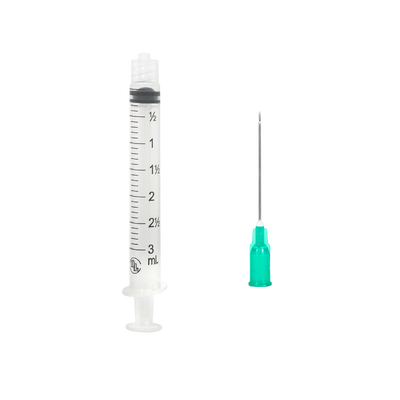 Jeringas Estériles y Desechables DL con Aguja 21G x 32mm