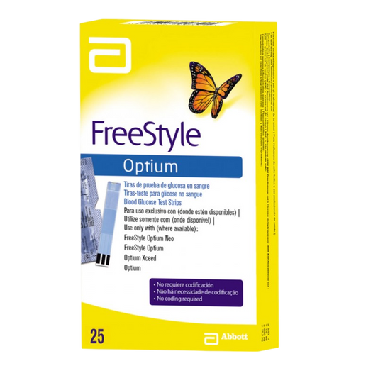 Tiras Reactivas FreeStyle Optium