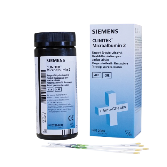Tiras Reactivas CLINITEK Microalbumin 2